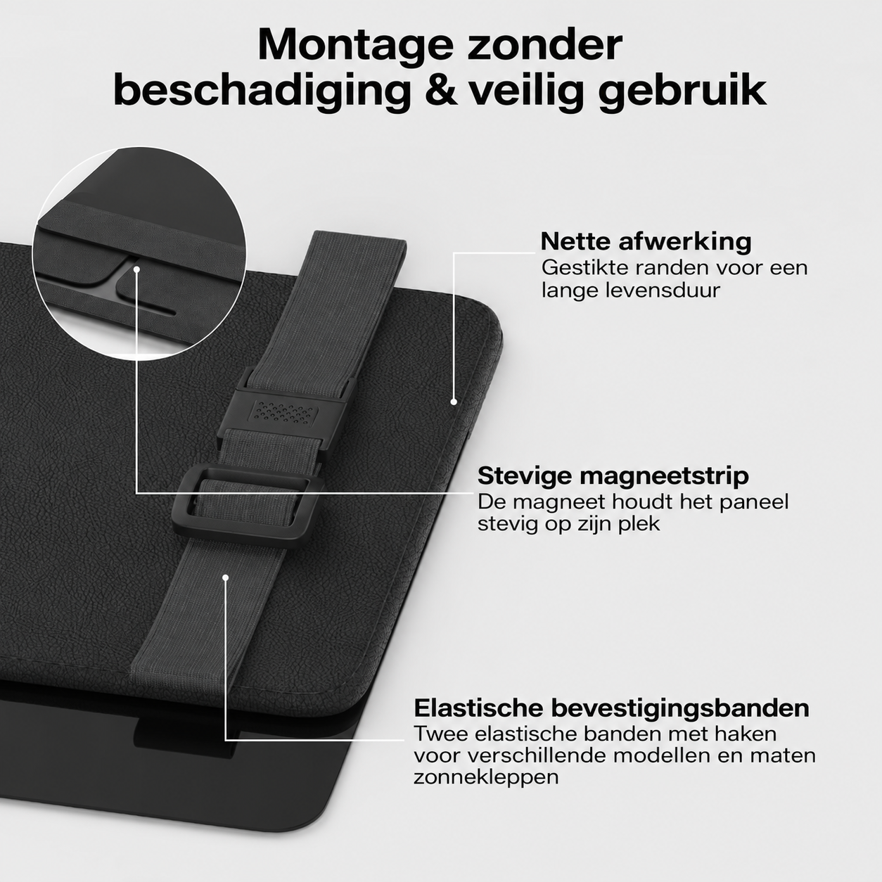 Auto Zonneklep Verlenger "Sunblock Pro" | Verstelbare Antiverblindingszonneklep - Afbeelding 6